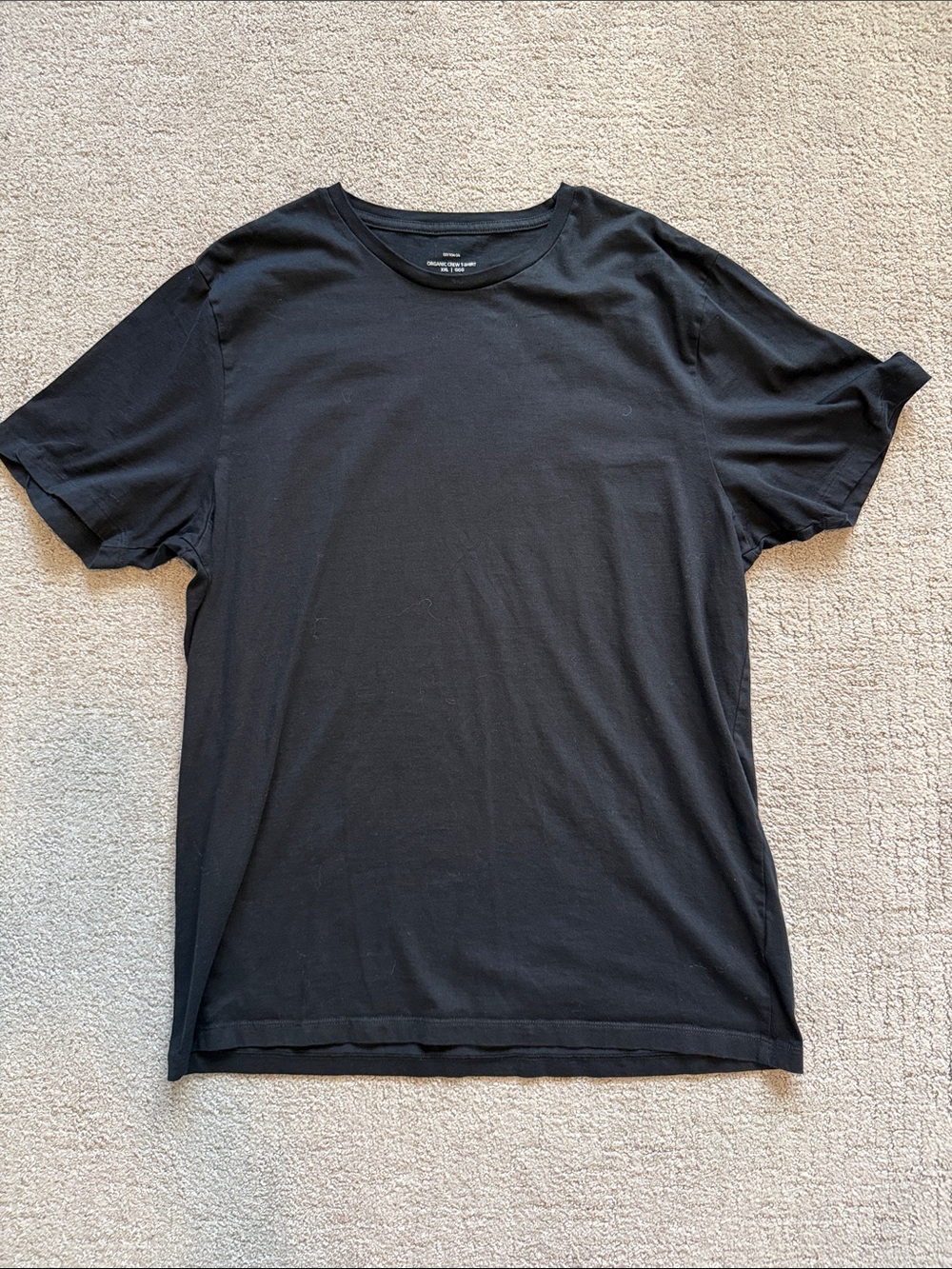 Cotton On Organic Black Short Sleeve Crewneck Tee